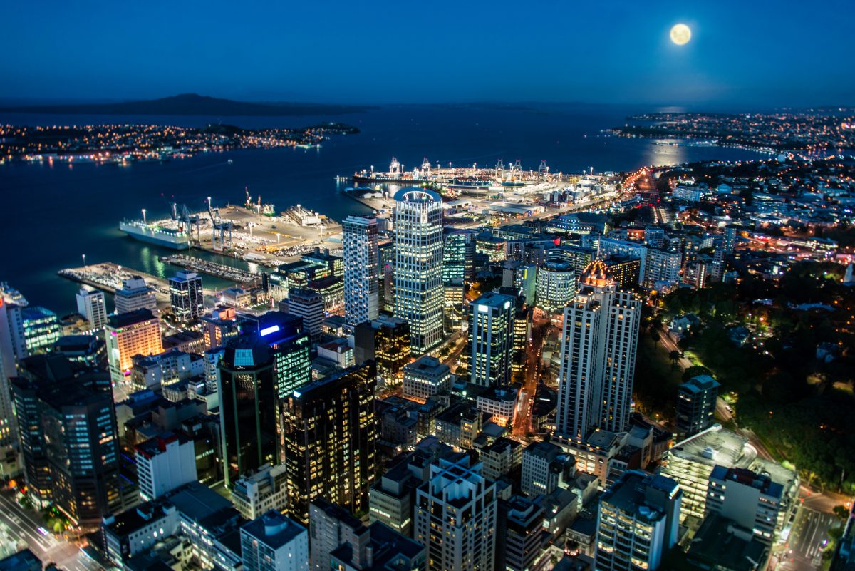 Auckland business district